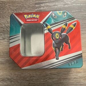 EMPTY Pokémon tin